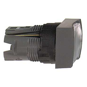 Купить SE Кнопка квадратная с подсветкой белая ZB6CF1