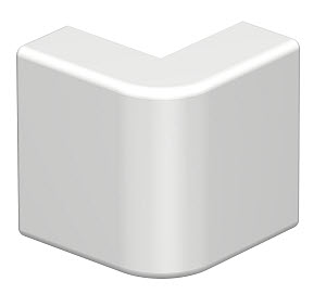 Купить OBO Bettermann Угол внешний кабель-канала WDK 10x30 мм, ПВХ белый 6154425