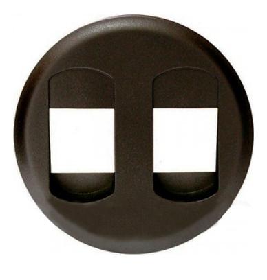 Legrand Celiane Графит Накладка аудиорозетки 2-ой 064941