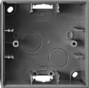 Купить SE Merten SM M-Elegance Антрацит Корпус 1-ый для открытого монтажа MTN524114