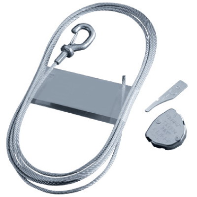 DKC Трос с усил.держателями L2000 диам.2 мм