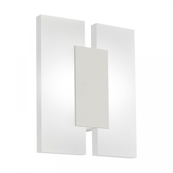 Eglo Бра LED METRASS 2, 2х5W(LED), L170, H200, алюминий, белый/пластик, матовый 96043