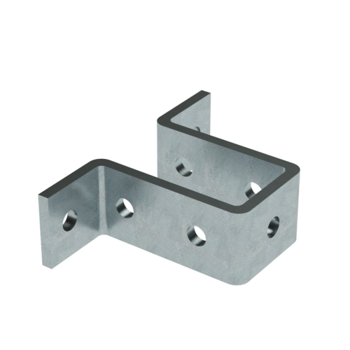 DKC Крепление стеновое для двойного С-образного профиля 41х41, горячеоцинкованное