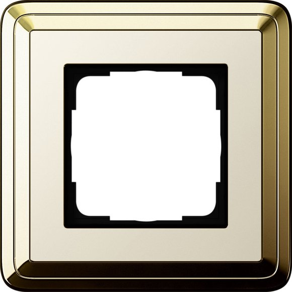 Gira ClassiX Латунь/Кремовый Рамка 1-ая 0211633
