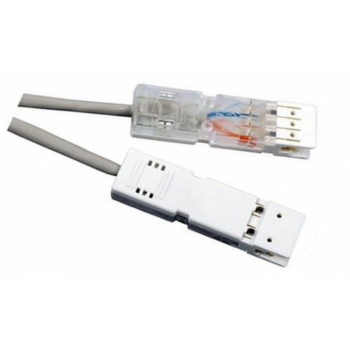 Купить IEK ITK Патч-корд 110-110 2 пары, кат.5Е, 2м, серый PC01-110-2P2M