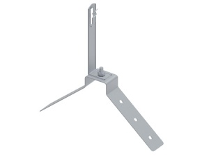 OSTEC Держатель на угловой конёк, гор. цинк