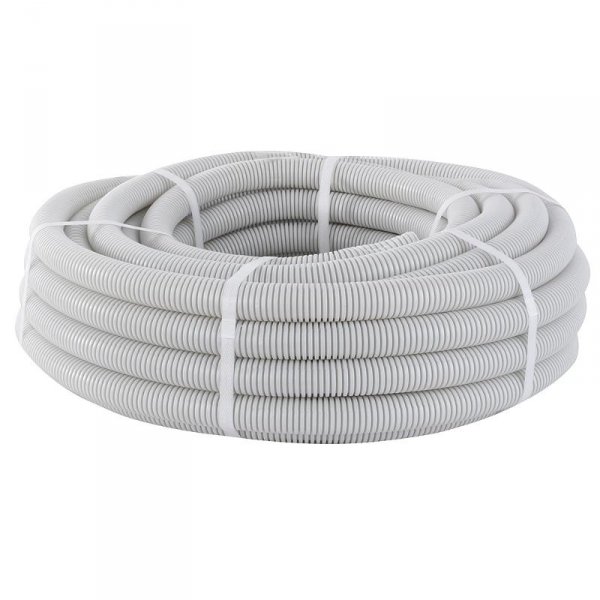 EKF PROxima Труба гофр. ПВХ Plast с зондом d16мм (10м.)