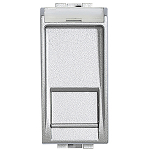 BT LL Алюминий Розетка Компютерная RJ 45 cat 5E UTP NT4279C5E