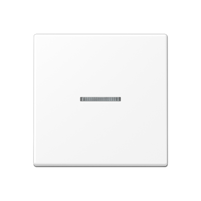 JUNG A Flow/A 550 Белый матовый Клавиша 1-ая с подсветкой A590KO5WWM