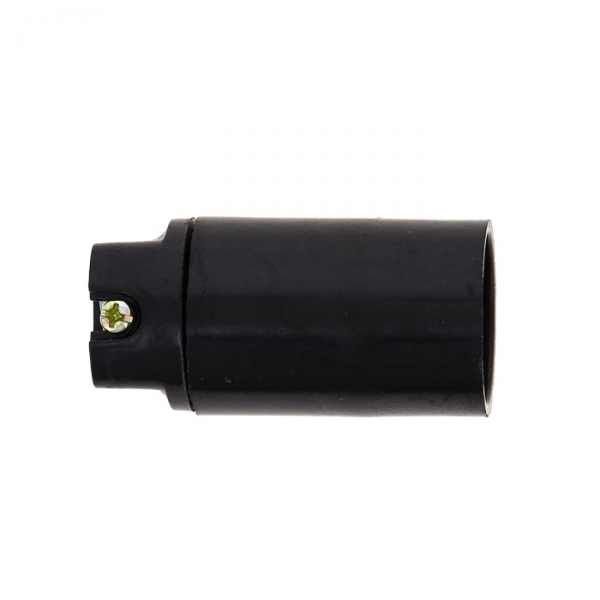 EKF PROxima Патрон карболитовый подвесной Е14 черн. без наклейки LHC-E14-s