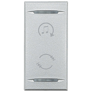 BT MH Axolute Алюминий Клавиша функциональная с символами звуковой системы 1 мод HC4911BF