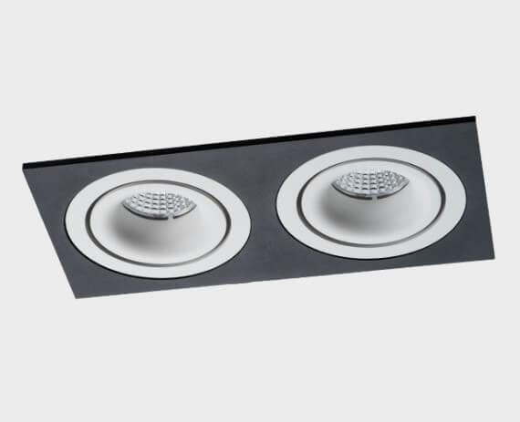 ITALLINE IT02-QRS2 black рамка для светильника Купить ITALLINE IT02-QRS2 black рамка для светильника