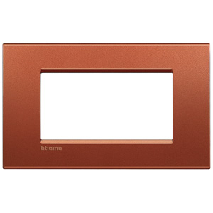 BT LL Красный шелк Рамка прямоугольная, 4 модуля LNA4804RK