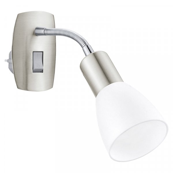 Eglo Бра в розетку DAKAR 3, 1X25W (E14), L70 92935