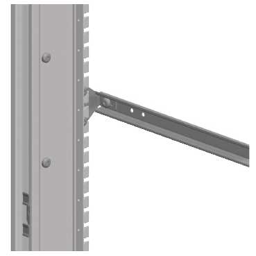 Купить SE Опорный держатель с рейкой (2 шт.) 800мм (NSYMFSC80)