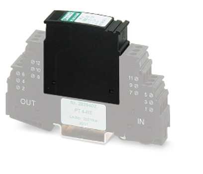 Phoenix Contact Штекерный модуль для защиты от перенапр-й PT 4- 5DC-ST 2839211