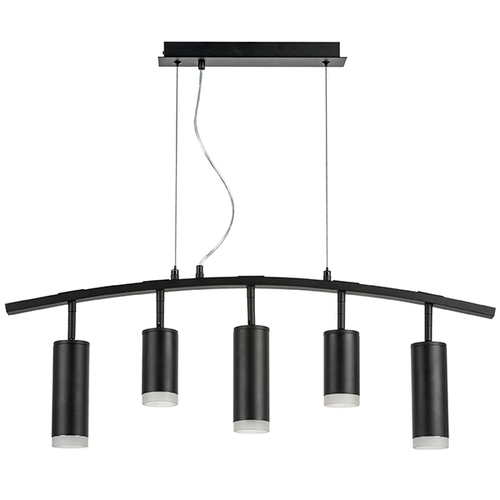 Lightstar LR7353728730 Люстра RULLO 5х50W GU10 ЧЕРНЫЙ (571735+214437-2+214487-3+202430-5), шт