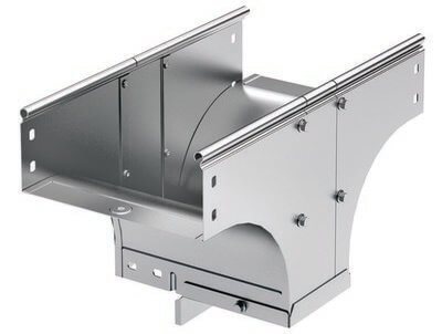 DKC Ответвитель TDSR Т-обр. вертикальный переходник 500/150, в комплекте с крепежными элементами необходимыми для монтажа,горячеоцинкованный