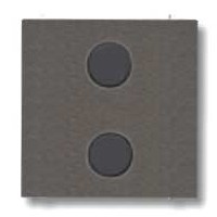 ABB Zenit SR-2-N2AN Центральная плата 2-кнопочная free@home, антрацит 2CLA222620N1802