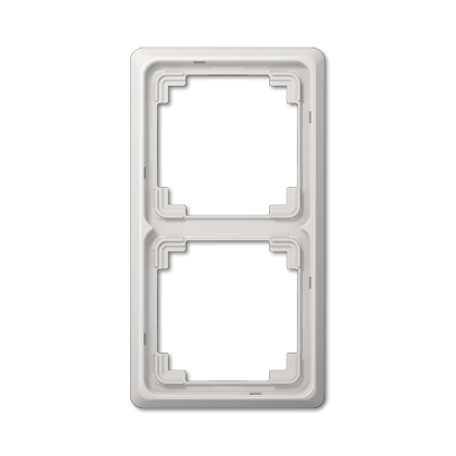 JUNG CD plus Светло-серая Рамка 2-ая CDP582LG