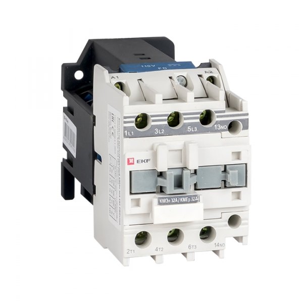 EKF PROxima Контактор КМЭп малогабаритный 32А 110В DC 1NO