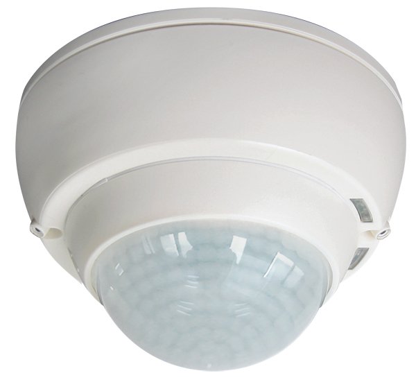 BEG Белый Датчик присутствия потолочный 360°, трёхканальный DALI, диаметр действия 24м., IP20 92750