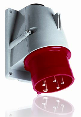 ABB Вилка кабельная на поверхность 16А, 3P+N+E, IP44 2CMA193307R1000