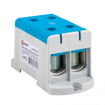 EKF PROxima Клемма силовая вводная двойная КСВ 35-150 синяя