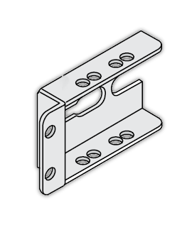 Купить ABB Уголок для вертик. шин сбоку шкафа (8шт) 1STQ007430A0000