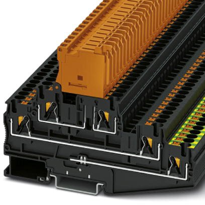 Phoenix Contact PT 4-PE/L/HEDI Клемма с рычажными размыкателями 3002606