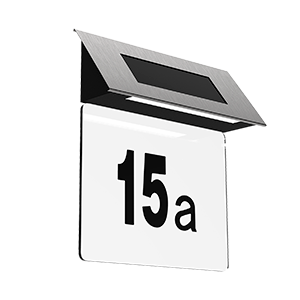 Gauss Номер дома на солнечной батарее LED Solar, 6500K, GS091