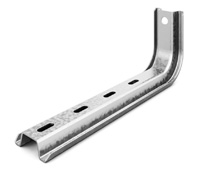 OSTEC Подвес настенный унитарный 300 мм, толщ. 2,0 мм, Сендзимир цинк