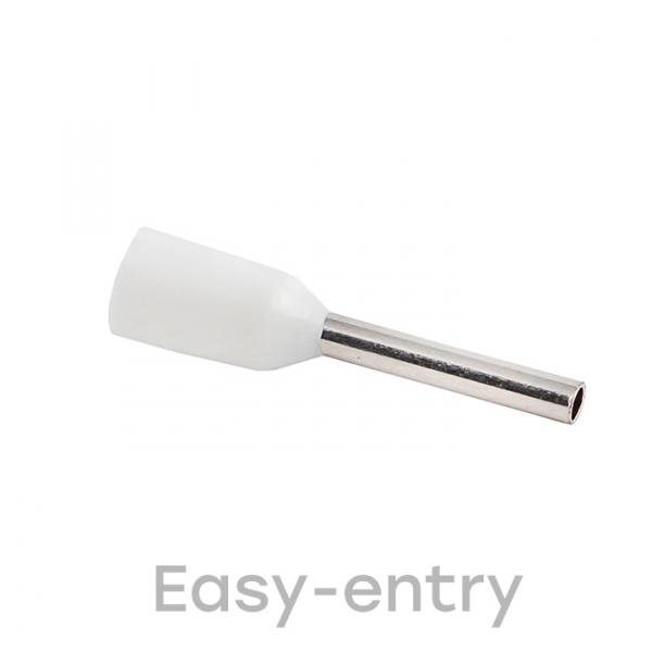 EKF PROxima Наконечник штыревой втулочный изолированный НШвИ 0,5-8 (50шт.)