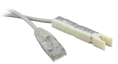 Hyperline PC-110-RJ45-1P-CX-3M-LSZH-GY Патч-корд 110 тип-RJ45, 1 пара, LSZH, 3 м, серый 229895