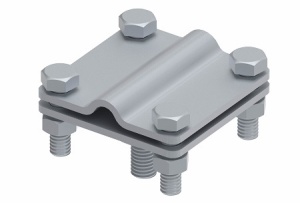 OSTEC Соединитель проводника к точке заземления 65 мм М10, гор. цинк