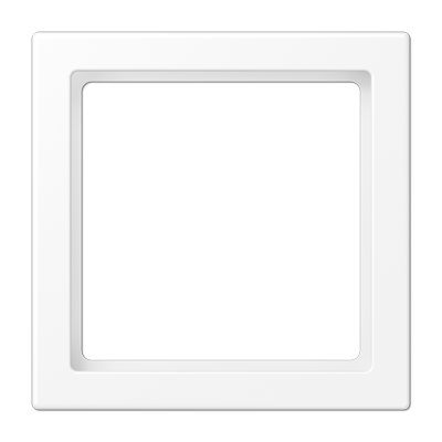 JUNG LS 990 Белый матовый Рамка промежуточная для монтажа устройств 55х55 LS961Z5WWM