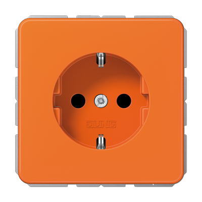 JUNG SCHUKO розетка, оранжевая CD1520BFO