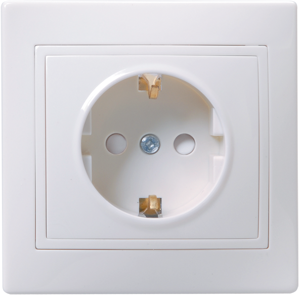 Купить IEK KVARTA РСш10-3-КБ Роз. 1мес. c з/к с з/ш 16А кер. бел.