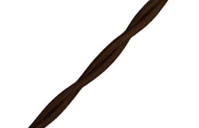 BIRONI Коричневый глянец Витой провод 3*1,5 50м B1-434-072-50