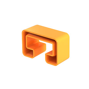 Купить OBO Bettermann Защитный колпачок для рейки 55x25 мм 1124563