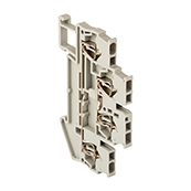 EKF PROxima Колодка клеммная пружинная двойная JXB-ST-1.5 17.5А серая