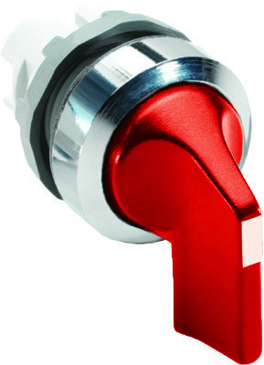 ABB Переключатель M2SS4-20R (длинная ручка) красный 2-х позиционный без подсветки (только корпус) 45 град. с фиксацией 1SFA611203R2001