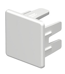 Купить OBO Bettermann Заглушка торцевая кабель-канала WDK 25x25 мм, ПВХ, белый 6193145