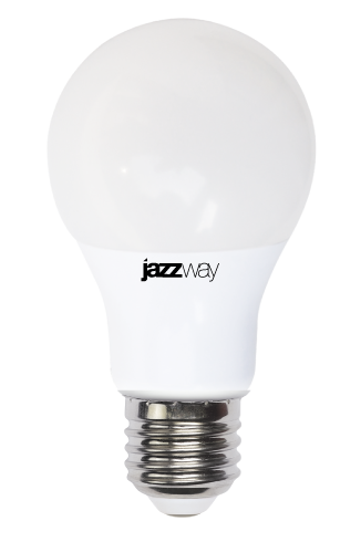Jazzway Лампа светодиодная (LED) «груша» d60мм E27 180° 10Вт 220-240В матовая тепло-белая желтая 3000К .1033697