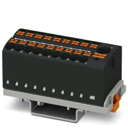 PhC Распределительный блок PTFIX 6/18X2,5-NS35 BK 3273124