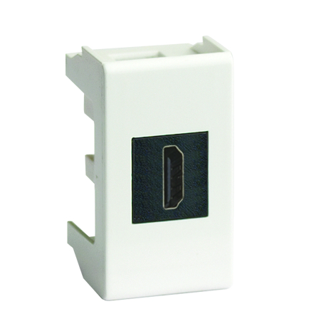 DKC HDMI розетка, Viva, белая, 1 мод.