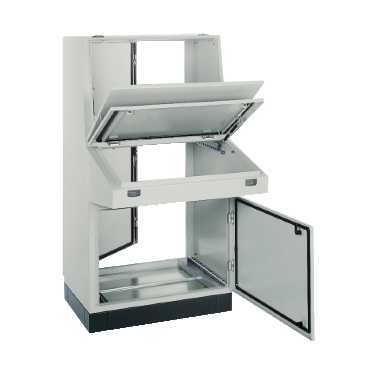 Купить SE Пульт с консолью 1400X1200X1045 RAL7035 NSYSDF1210