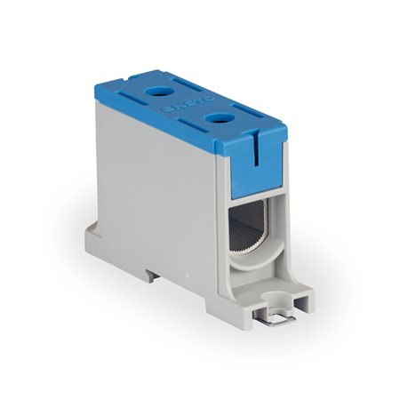 ENSTO Клеммный блок универсальный 1-полюсный, синий, Al/Cu 35-150 мм², 1000В AC/DC KE163.2