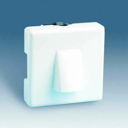 Simon 27 Мех Белый Кабельный выход с зажимом для кабеля 27801-35