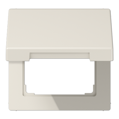 JUNG LS 990 Бежевая Крышка откидная для штепсельных розеток с платой 50х50мм LS990KL